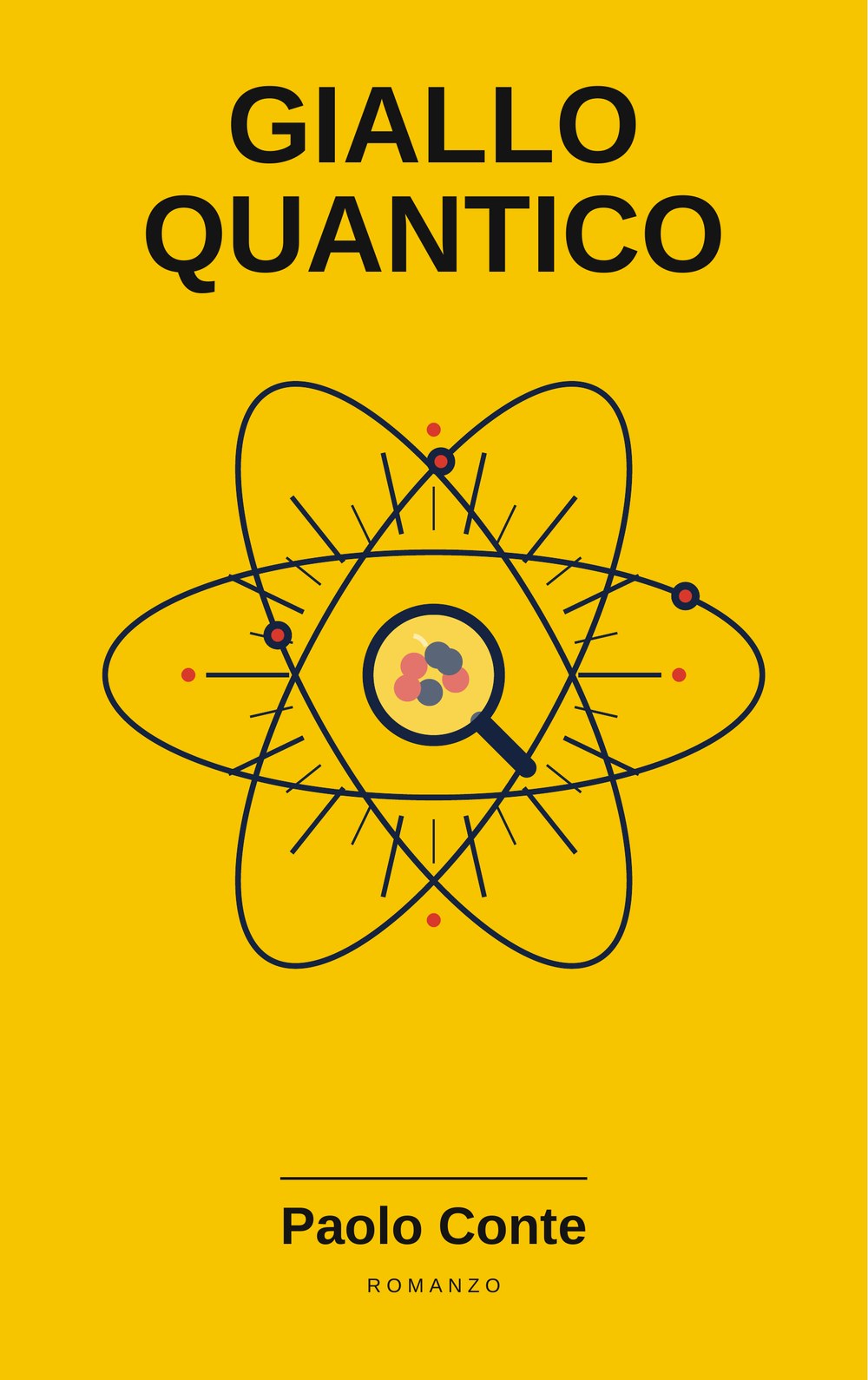 Giallo Quantico — copertina illustrata